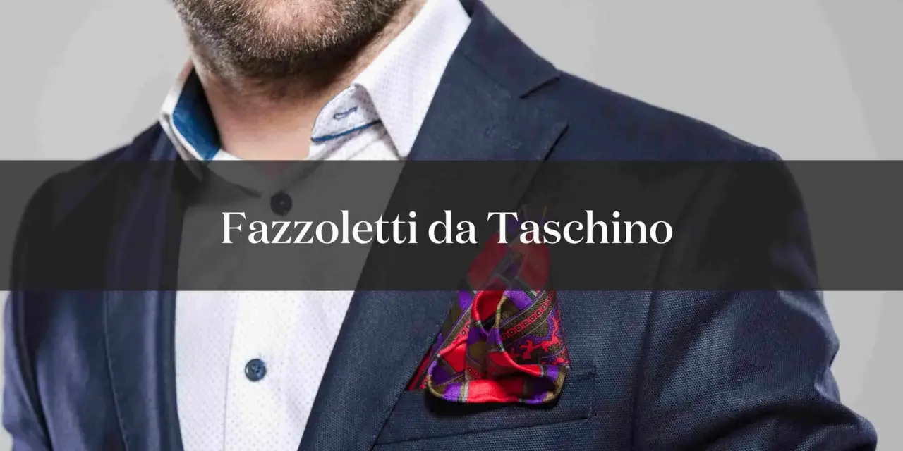 Un uomo indossa un abito blu con un fazzoletto nel taschino, un tocco di stile che completa il look.