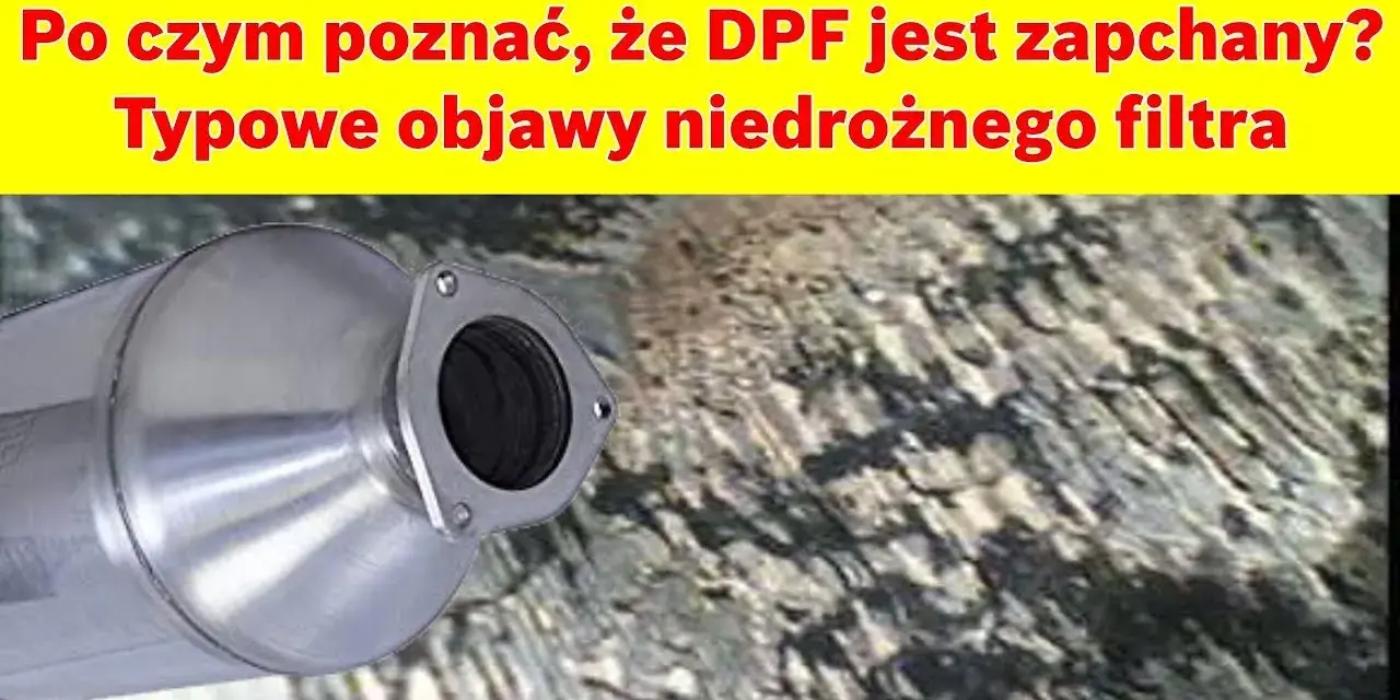 Uszkodzony DPF objawy - jak rozpoznać problemy z filtrem cząstek stałych