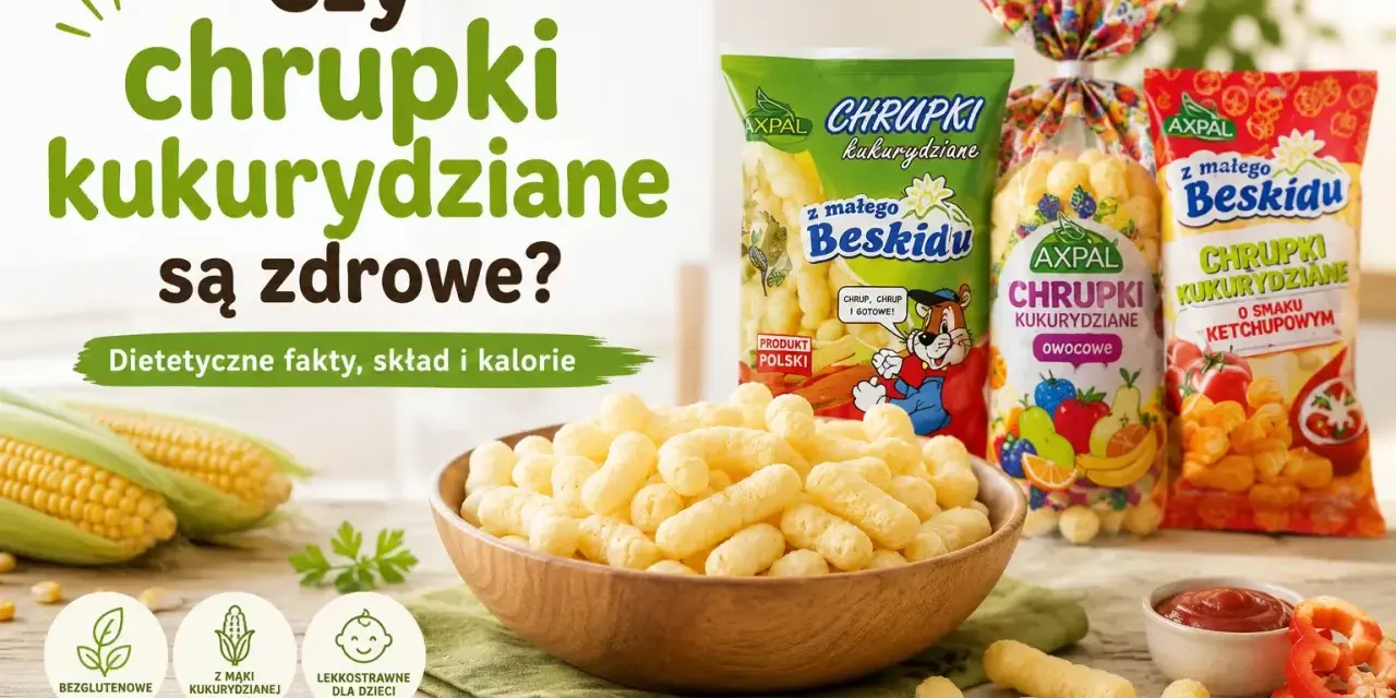 Czy chrupki kukurydziane są zdrowe? Dowiedz się o ich składzie, kaloriach i dietetycznych faktach. Bezglutenowe, z mąki kukurydzianej i wody, lekkostrawne dla dzieci.