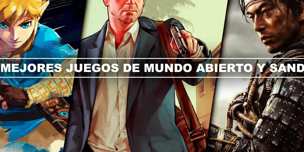 Link, Michael de GTA V y Jin Sakai, protagonistas de épicos juegos de supervivencia y mundo abierto.