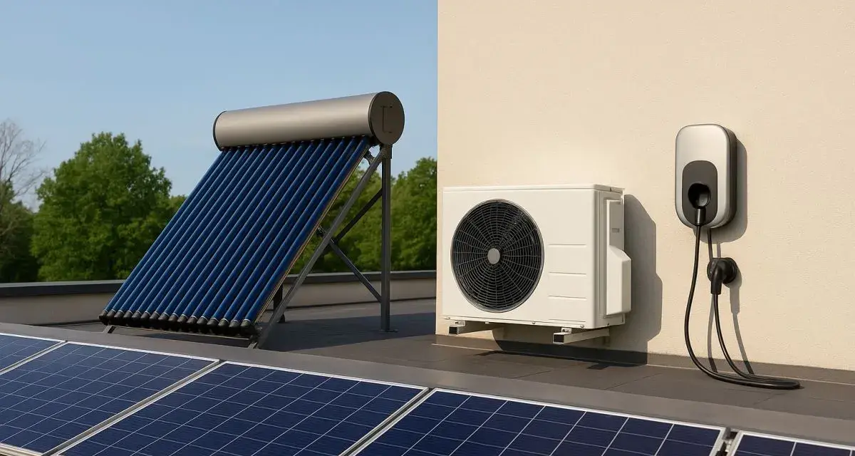 Impianti solari termici e fotovoltaici, pompa di calore e colonnina di ricarica. Ideale per il tuo conto termico con IVA al 10 o al 22.