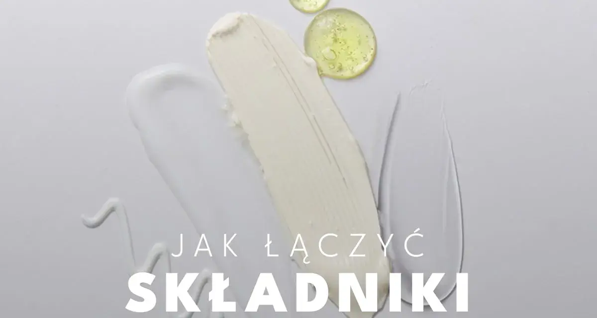 Smugi kremów i kropelki serum na białym tle. Czy retinol można łączyć z witaminą C? Dowiedz się, jak łączyć składniki dla najlepszych efektów.