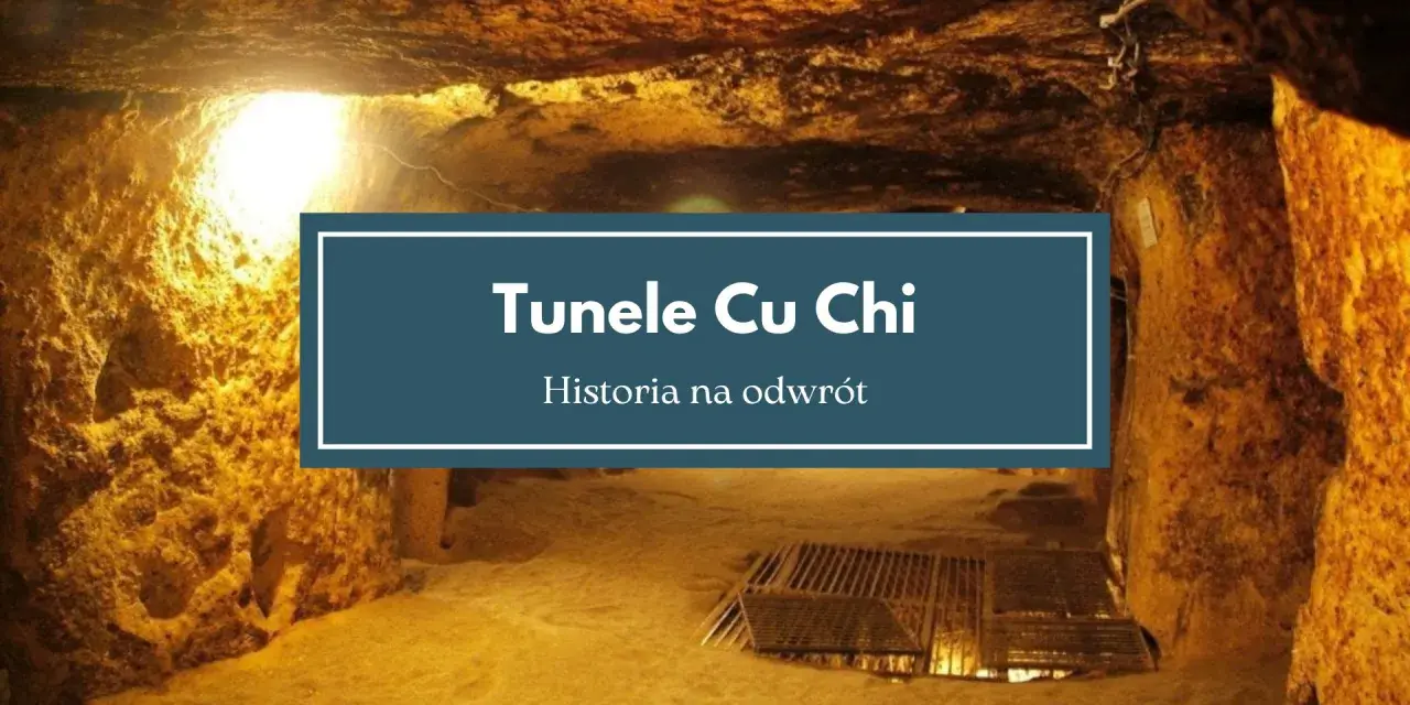 Wnętrze tuneli Cu Chi, gdzie historia ukryta jest w podziemnych korytarzach.
