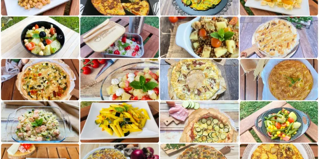 Tante idee per cosa mangiare a pranzo: torte salate, insalate, pasta e frittate, perfette per un pasto gustoso e leggero.