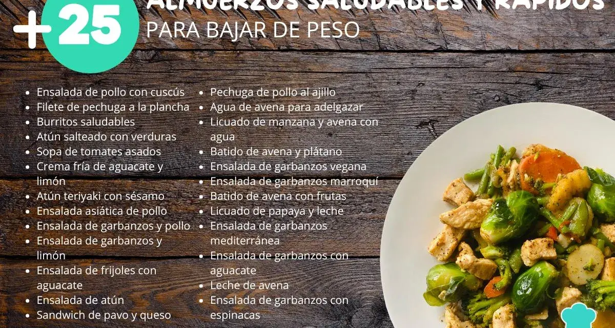 Tus almuerzos resueltos: ideas sanas, rápidas y económicas