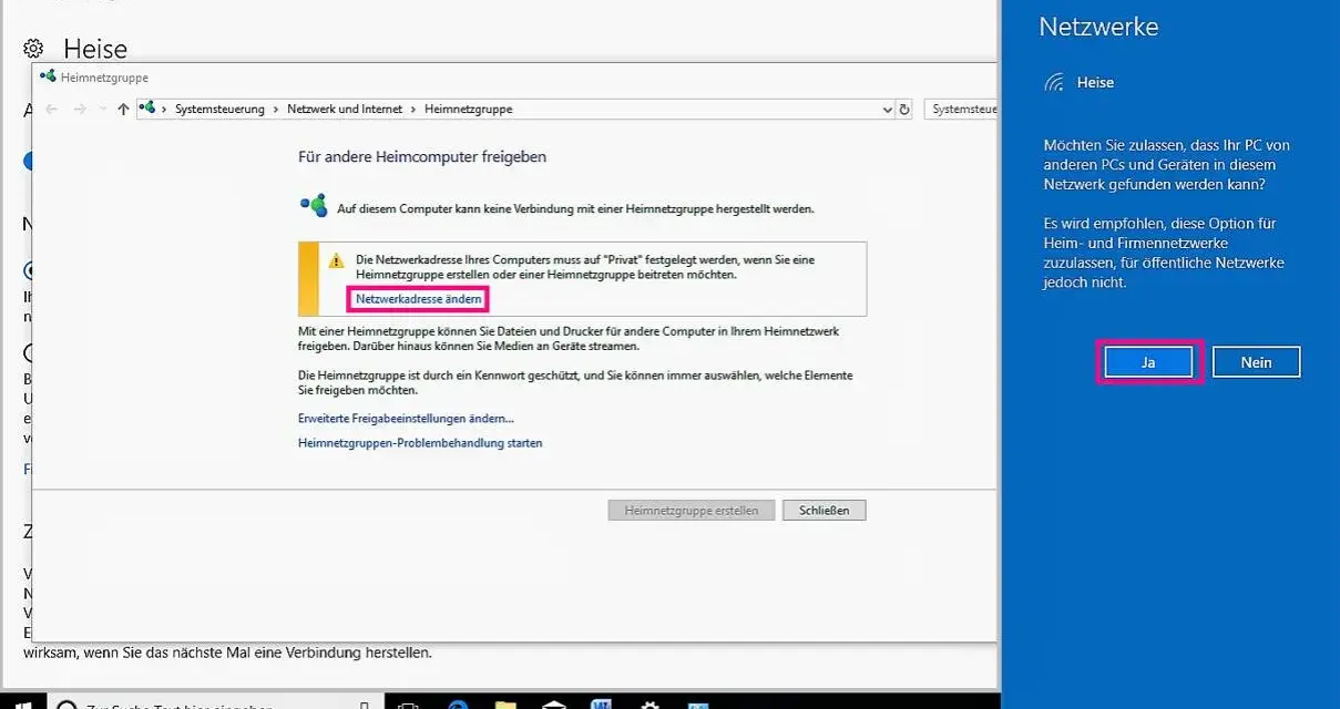 Windows 10: Netzwerkprofil ändern Öffentlich zu Privat, so geht's!