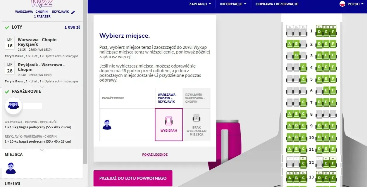 Jak przebukować bilet Wizz Air? Poradnik, koszty i WIZZ Flex
