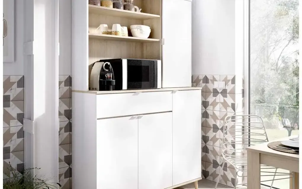 Mueble auxiliar cocina: gana espacio y estilo sin obras