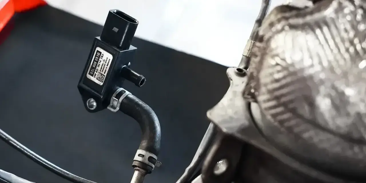 Czujnik różnicy ciśnień DPF. Dowiedz się, jak sprawdzić czujnik różnicy ciśnień DPF multimetrem, by upewnić się, że działa poprawnie.
