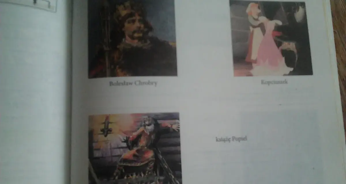 Bolesław Chrobry, Kopciuszek i książę Popiel to postacie z bajek i legend.