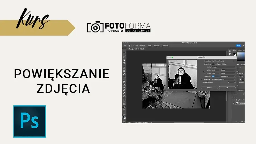 Jak rozciągnąć obraz w Photoshopie bez utraty jakości i detali