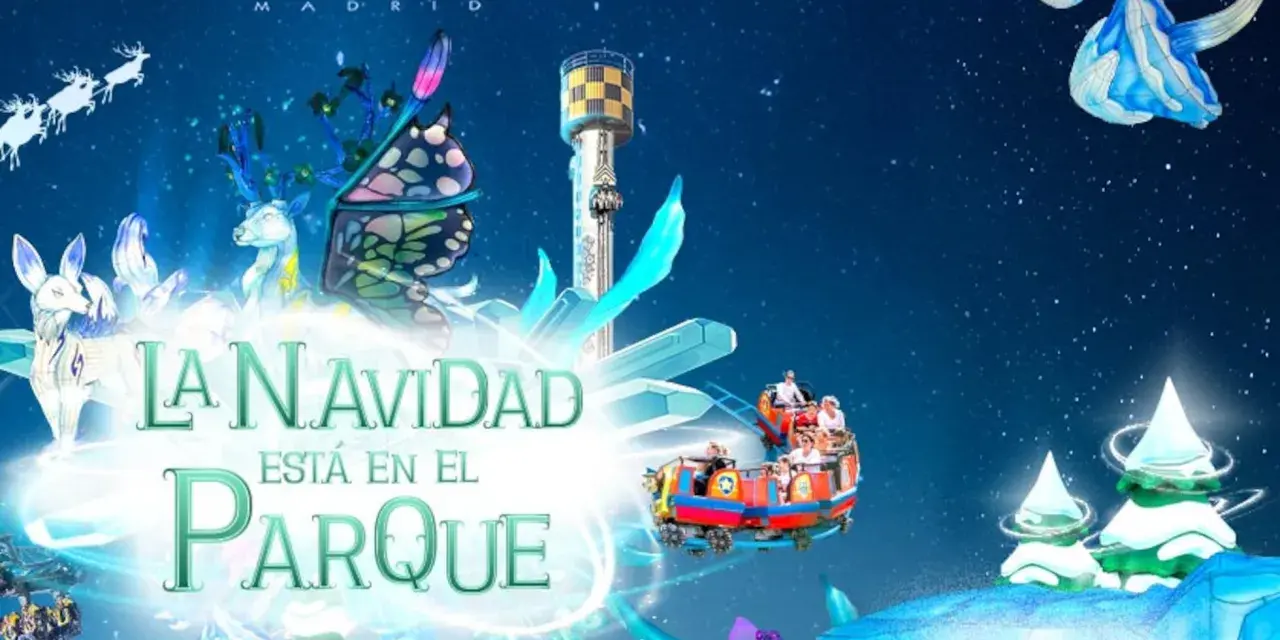 Parque de Atracciones Madrid: Navidad, ciervos, mariposa, trineo y Winterland.