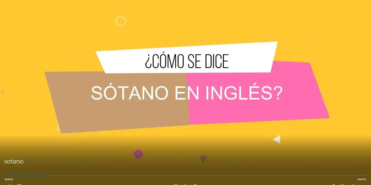 Sótano en inglés: ¿Basement o Cellar? ¡La clave para no equivocarte!