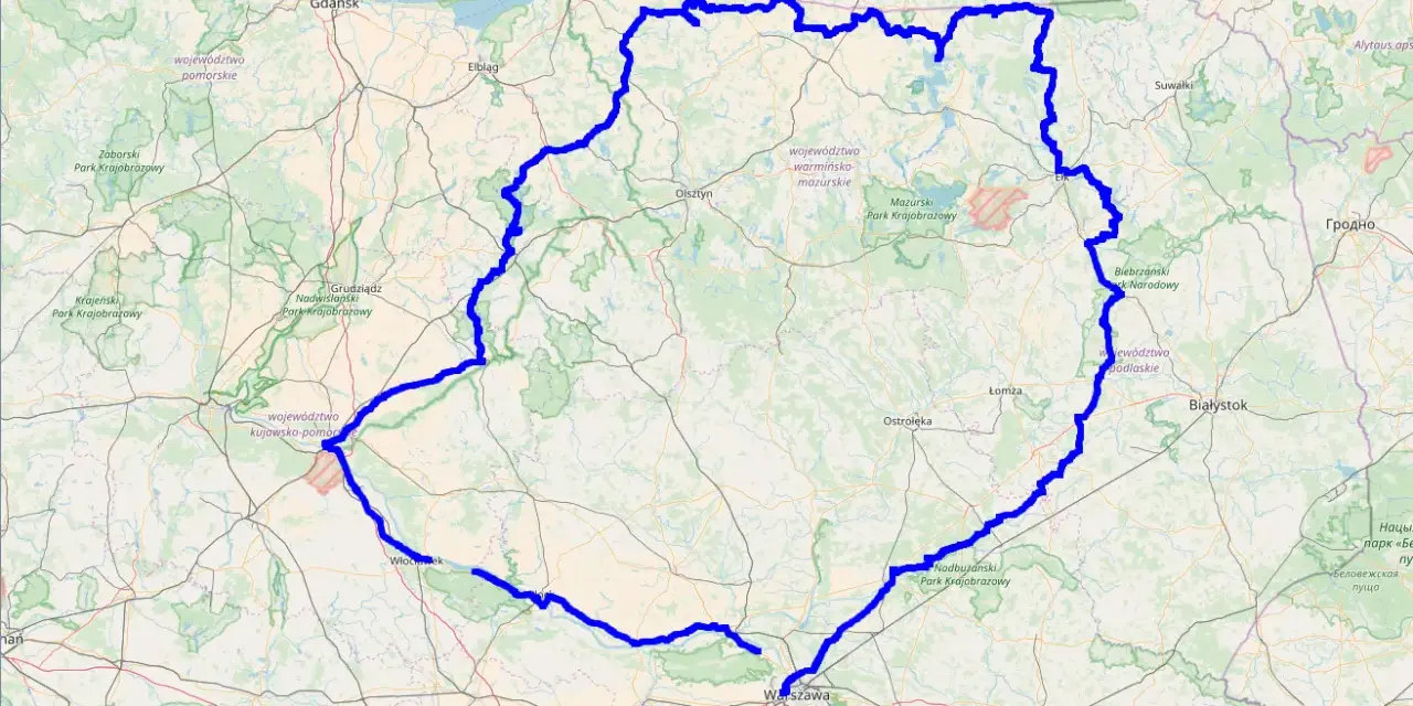Mazury motocyklem: Trasy, atrakcje, GPX. Twój gotowy plan!