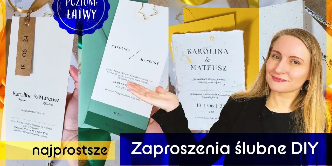 Jak wydrukować zaproszenie otwierane bez błędów i frustracji