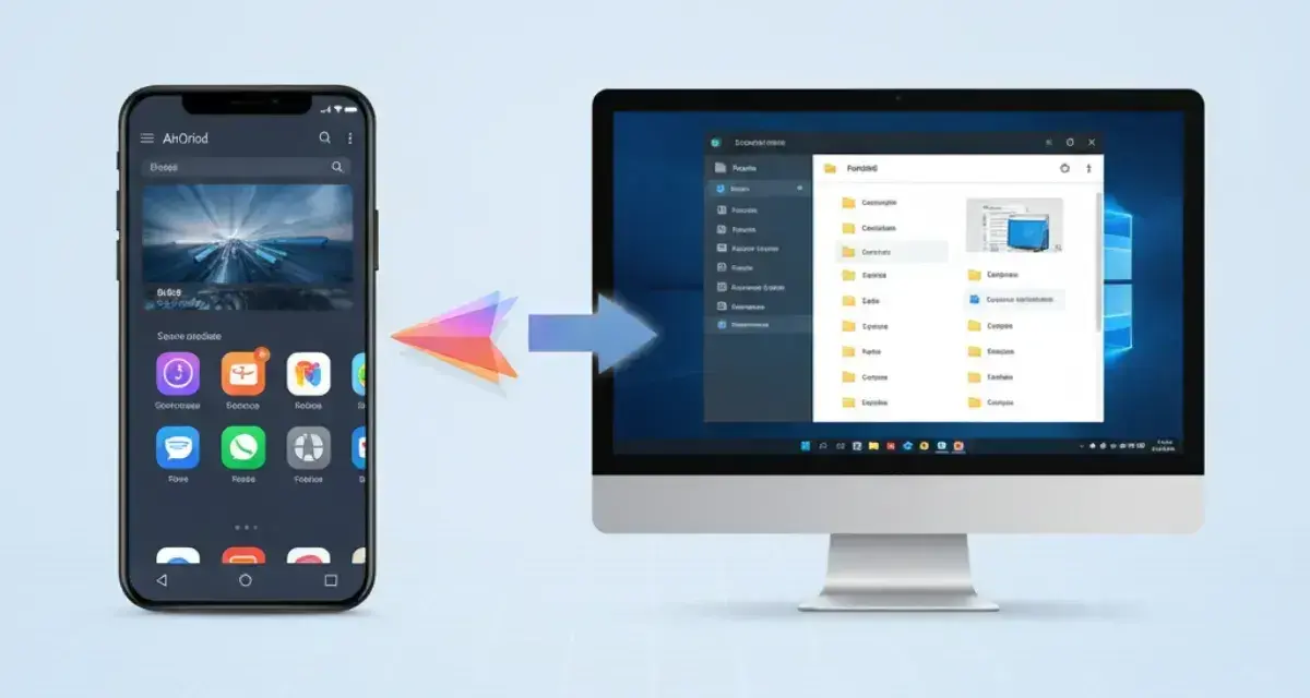 Przesyłanie plików z telefonu na komputer z Windows 10. Optymalizacja systemu, jak defragmentacja dysku Windows 10, przyspiesza pracę.