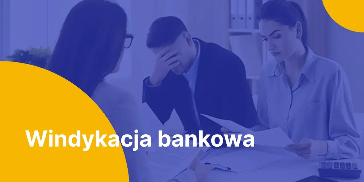 Para rozmawia z pracownikiem banku o trudnej sytuacji finansowej. Widoczny jest stres i zmartwienie. Temat: windykacja w domu.