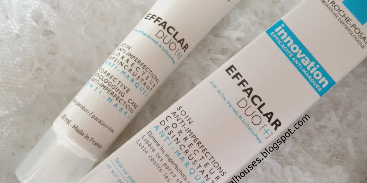 Dwa opakowania La Roche-Posay Effaclar Duo. Idealne dla przyszłych mam, które szukają bezpiecznego rozwiązania na niedoskonałości.