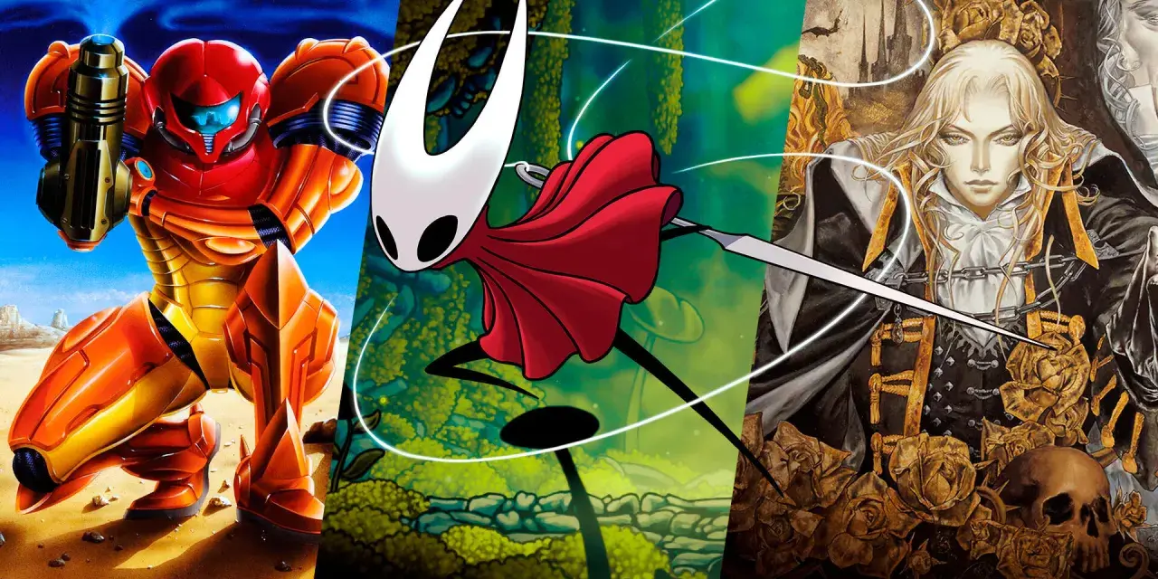 Hornet, personaje de Hollow Knight: Silksong, se une a Samus Aran y Alucard en un collage épico de videojuegos.