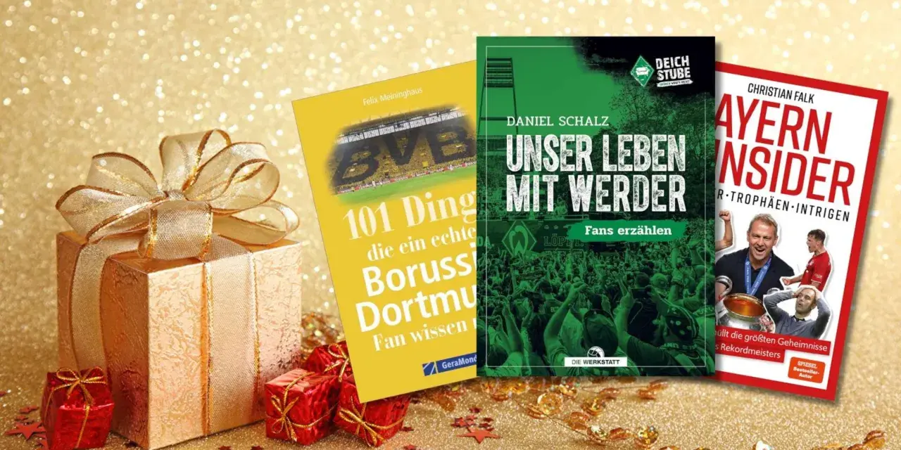 Die besten Fußballbücher: Empfehlungen für Fans & Geschenke