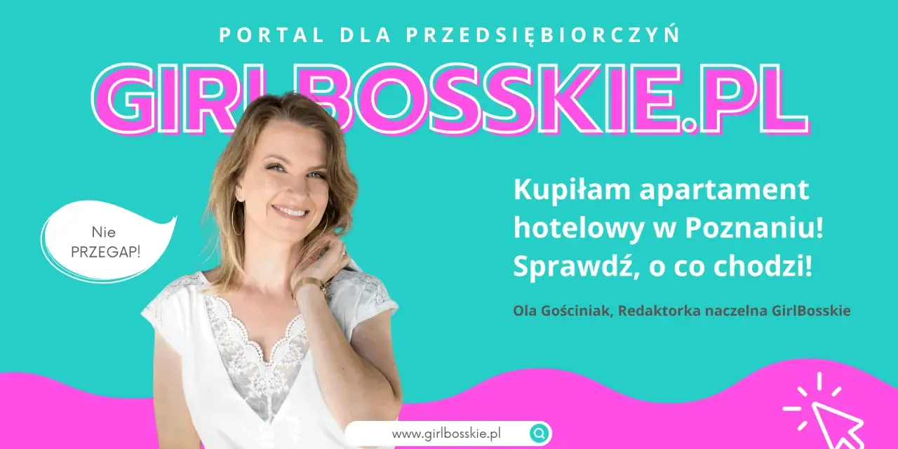 Ola Gościniak kupiła apartament hotelowy w Poznaniu! Dowiedz się, co to jest aparthotel i jak to działa na GirlBosskie.pl.