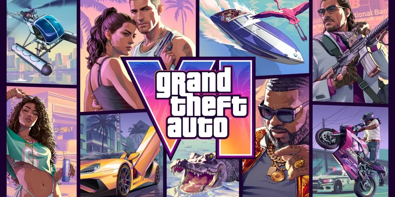 El arte de GTA 6 muestra acción, lujo y personajes icónicos. ¡Esperemos que gta 6 se retrase lo menos posible!