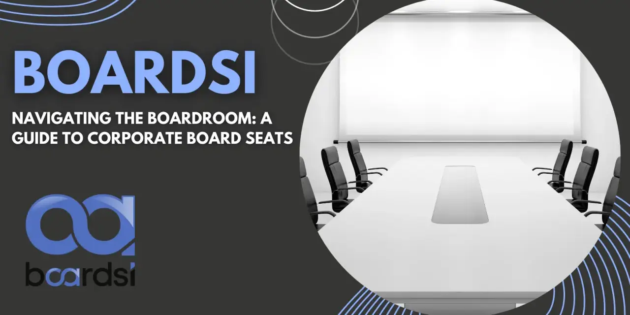 A modern boardroom with a long table and chairs, ready for a meeting. Learn how to join a board of directors with this guide.