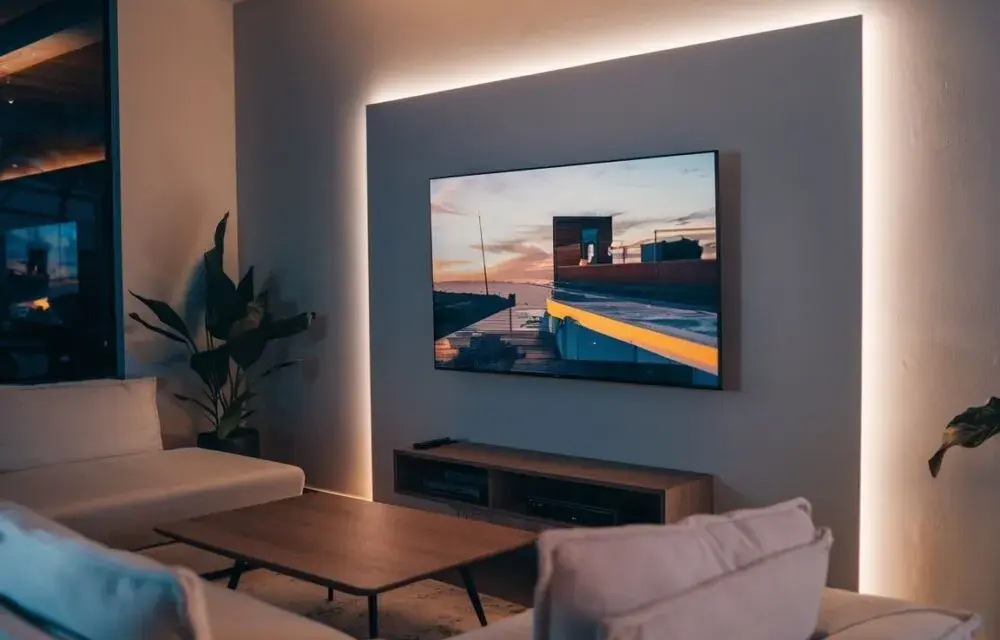 Jakie oświetlenie nad telewizorem poprawi komfort oglądania?
