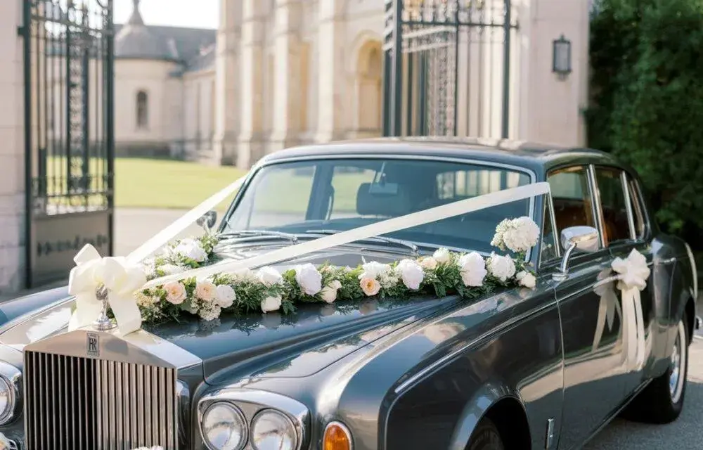 Jak udekorować auto do ślubu? Trendy, DIY, bezpieczeństwo