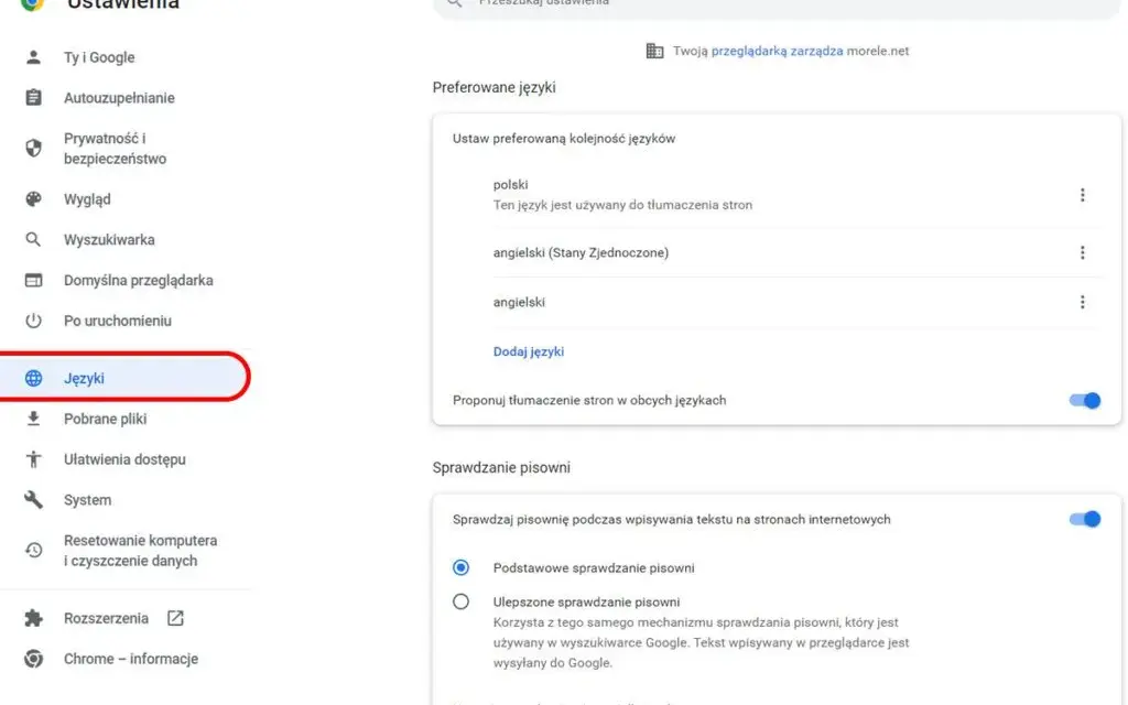 Jak zmienić język w przeglądarce Chrome i uniknąć problemów z ustawieniami