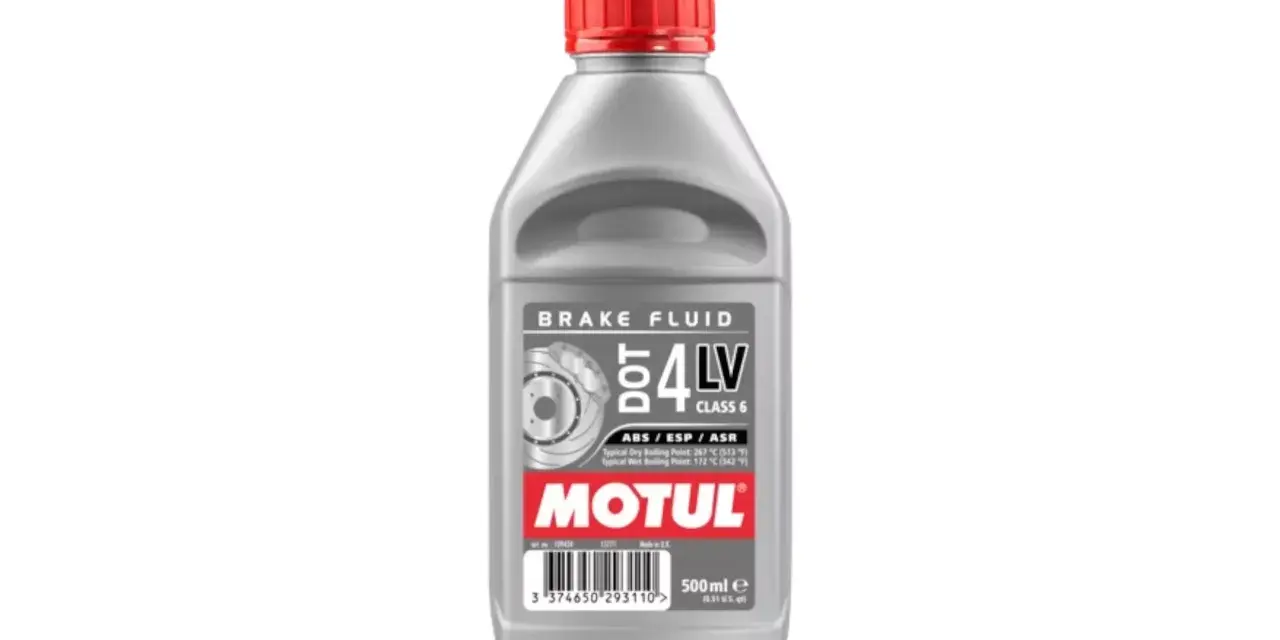 Motul DOT 4 - najlepszy płyn hamulcowy dla sportowych motocykli