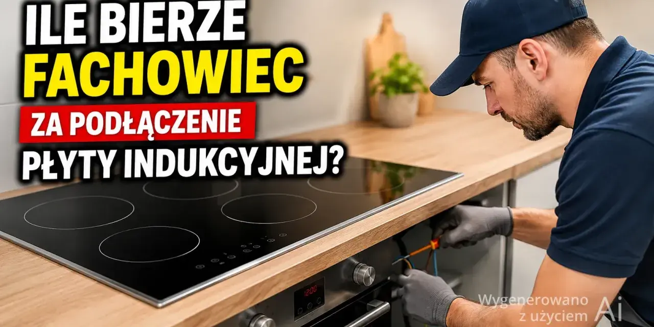 Elektryk podłącza płytę indukcyjną. Dowiedz się, jaka jest podłączenie płyty indukcyjnej cena i ile bierze fachowiec.