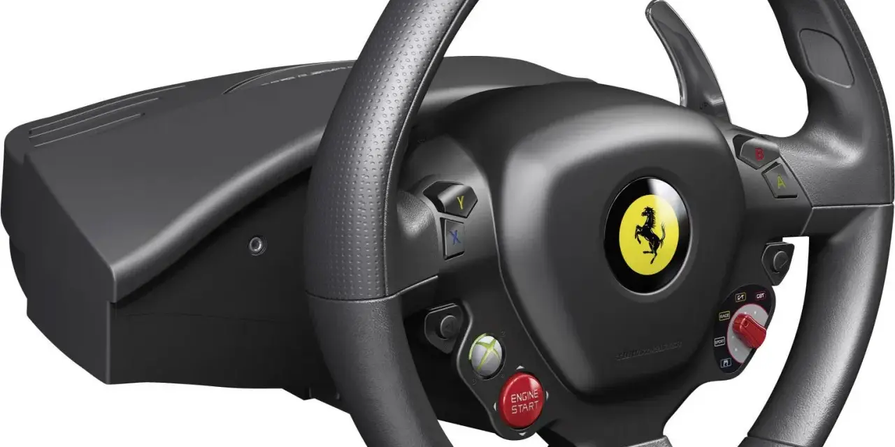 Jak podłączyć kierownicę Thrustmaster Ferrari 458 Italia do Xbox i PC