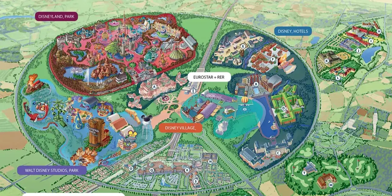 Disneyland Paris: mappa e consigli per massimizzare la magia