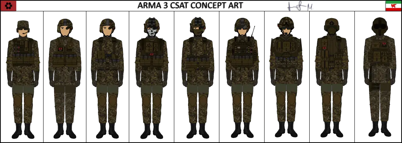 Arma 3 CSAT: Futurystyczna dominacja? Broń, pojazdy, Apex!