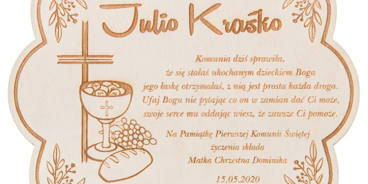 Życzenia komunijne: Wzory, cytaty i porady, które poruszą