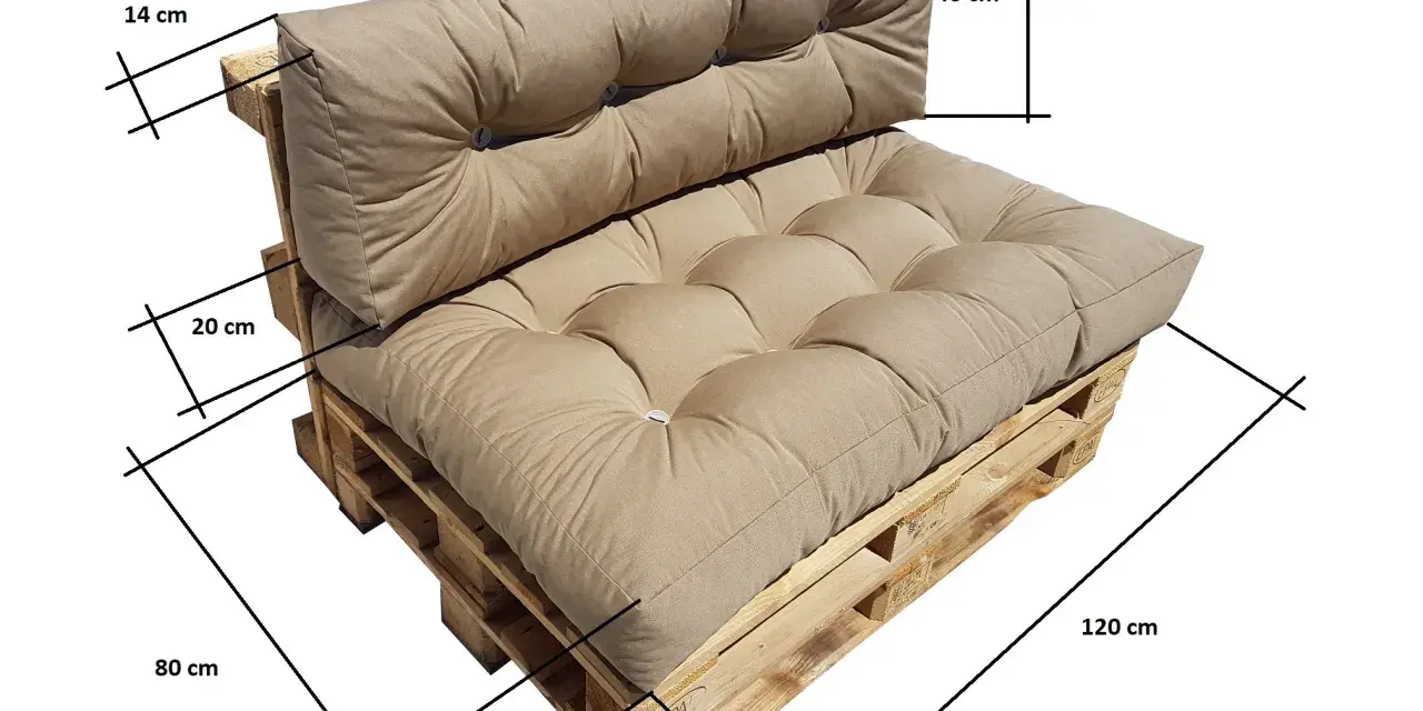 Poduszki na palety DIY: Stwórz komfort i oszczędź! Poradnik