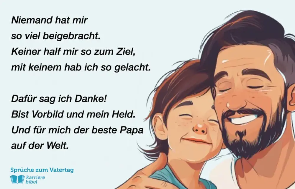 Vatertagsgedichte: Herzliche & Lustige Verse für jeden Papa
