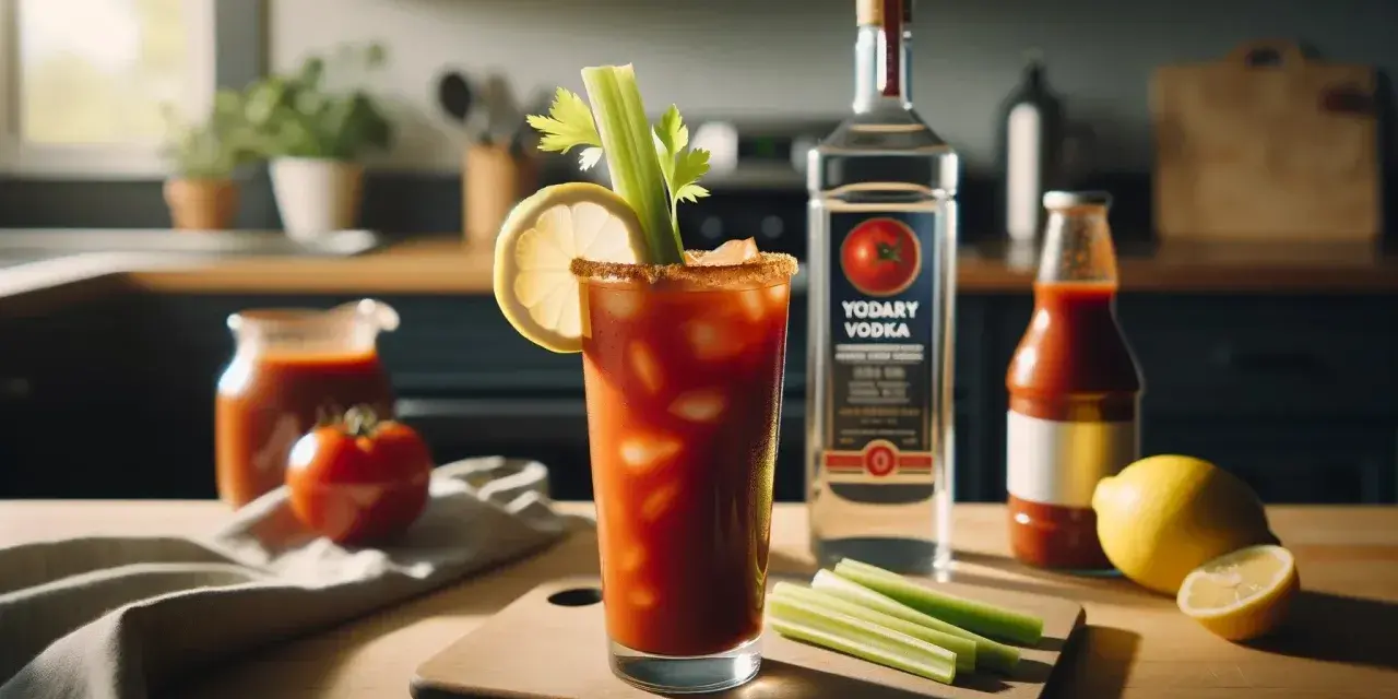 Drink z sokiem pomidorowym: Krwawa Mary, wariacje i bezalkoholowe