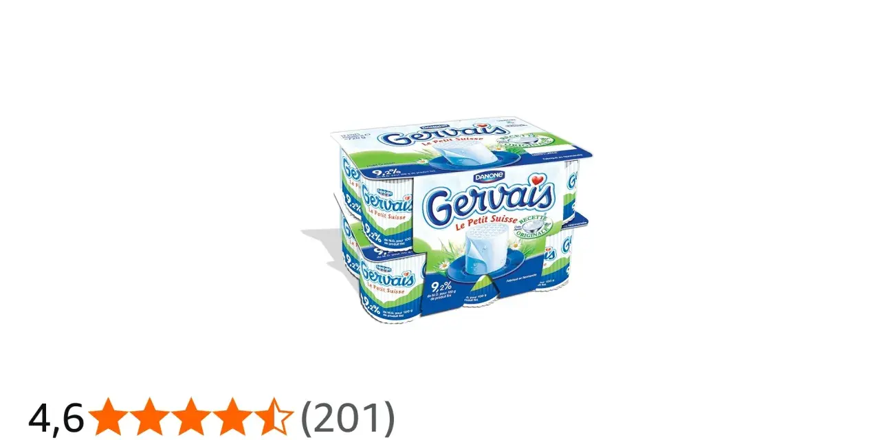Lot de petits suisses Gervais, recette originale. Un délice crémeux pour tous, même sans lactose.