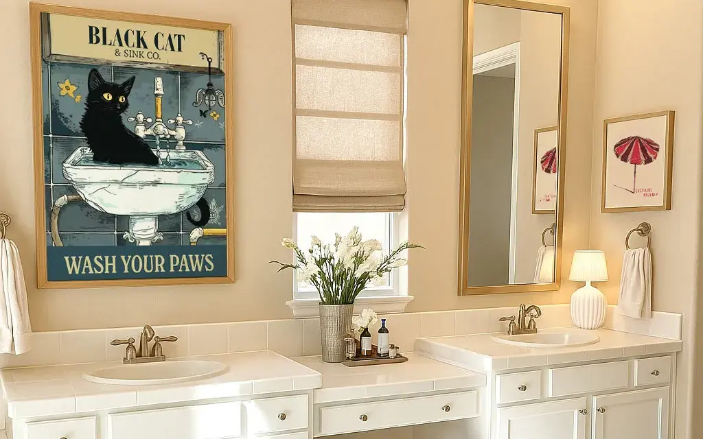 ¿Cuadros en tu baño? Sí, arte resistente a humedad: guía completa