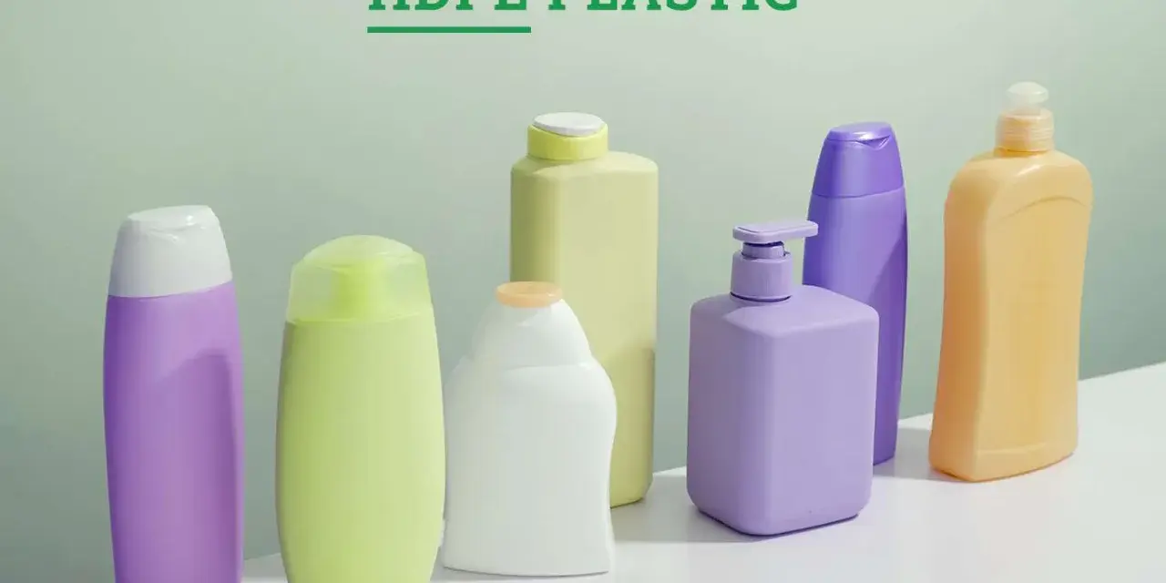 A collection of colorful bottles, made from high density polypropylene, stand ready for your favorite lotions and soaps.