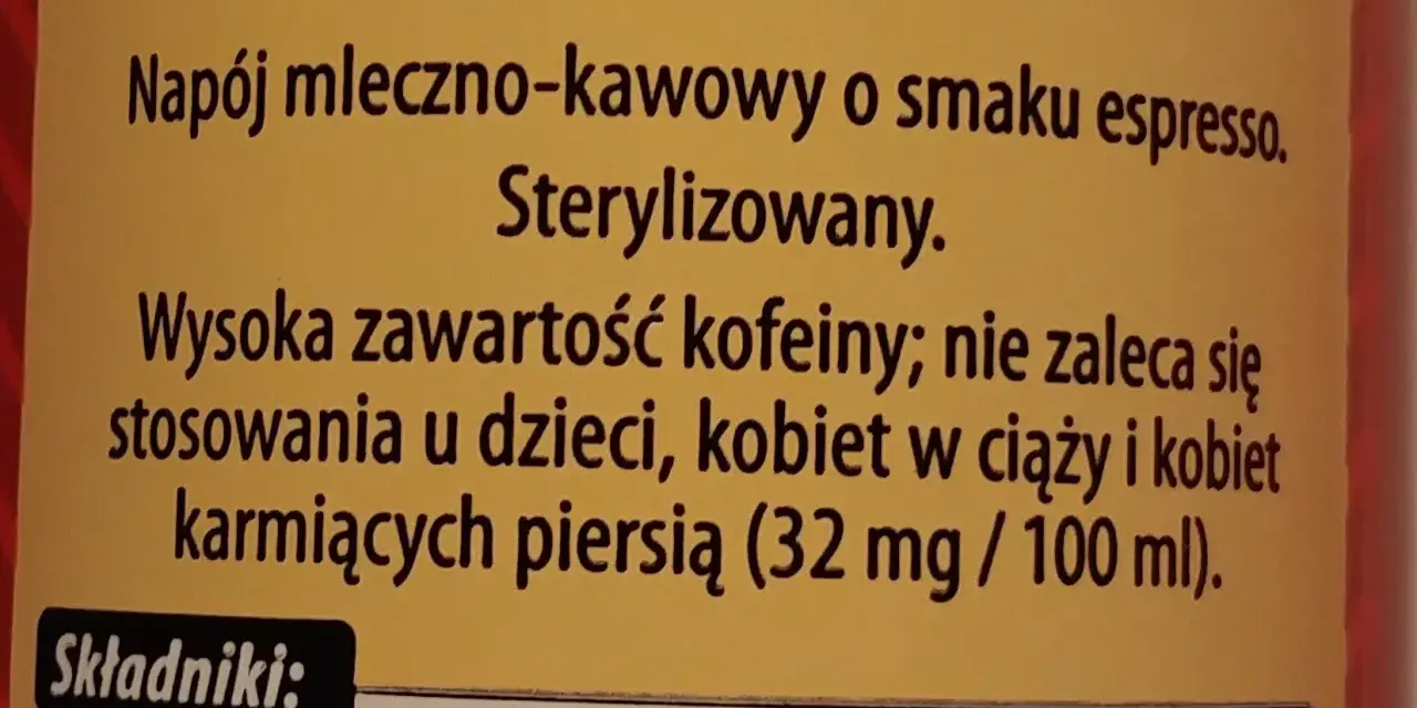 Napój kawowy Biedronka – poznaj skład, cenę i zdrowotne aspekty