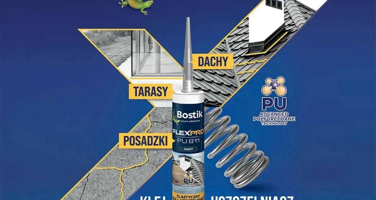 Bostik FlexPro PU 811 - elastyczny uszczelniacz poliuretanowy do dachów, tarasów i posadzek. Ekstremalnie wytrzymały i elastyczny.