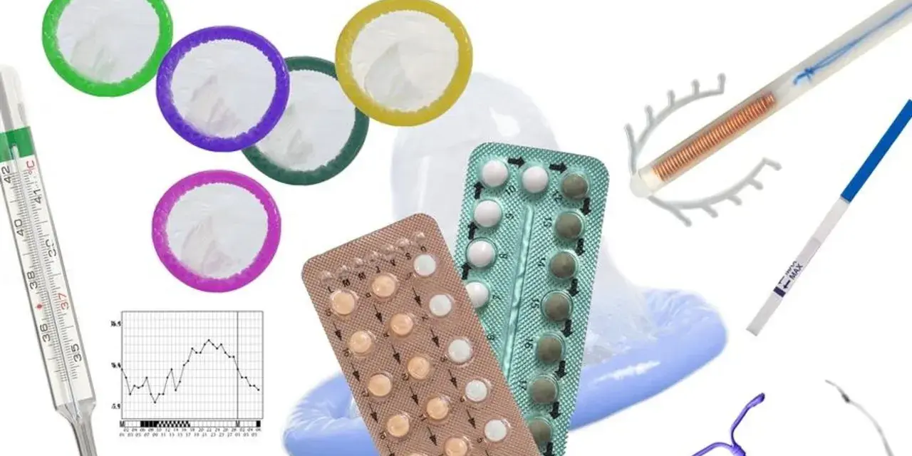 Różne metody antykoncepcji: prezerwatywy, tabletki, spirala, test ciążowy, termometr i wykres temperatury. Krążek antykoncepcyjny a okres to temat związany z planowaniem rodziny.