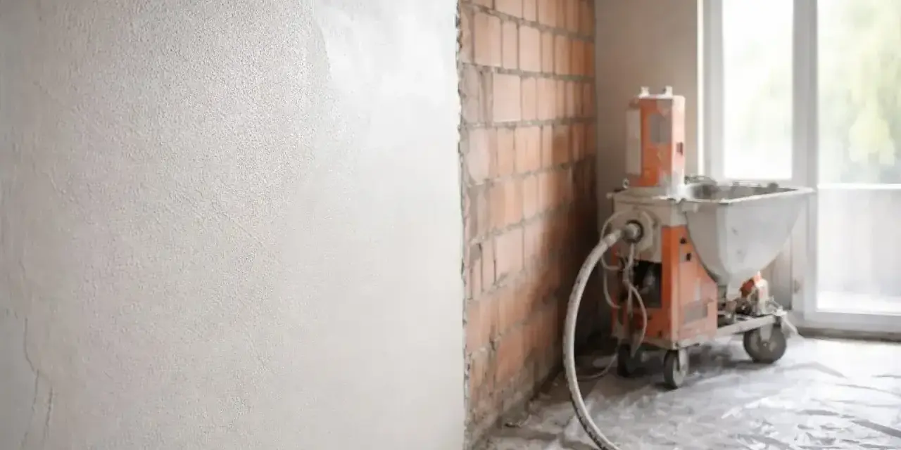 Maszyna do tynkowania nakłada tynki cementowo wapienne na ścianę. Sprawdź, jaka jest aktualna tynki cementowo wapienne cena.