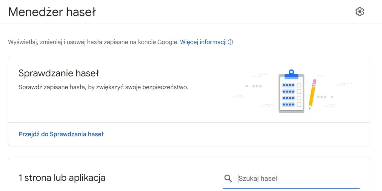 Menedżer haseł Google pozwala bezpiecznie zarządzać hasłami. Sprawdź swoje hasła, by zwiększyć bezpieczeństwo.