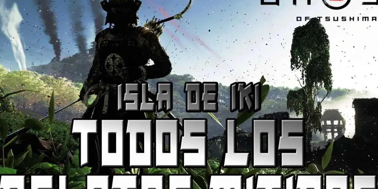 Samurái en la Isla de Iki, listo para desvelar todos los relatos míticos de Ghost of Tsushima.