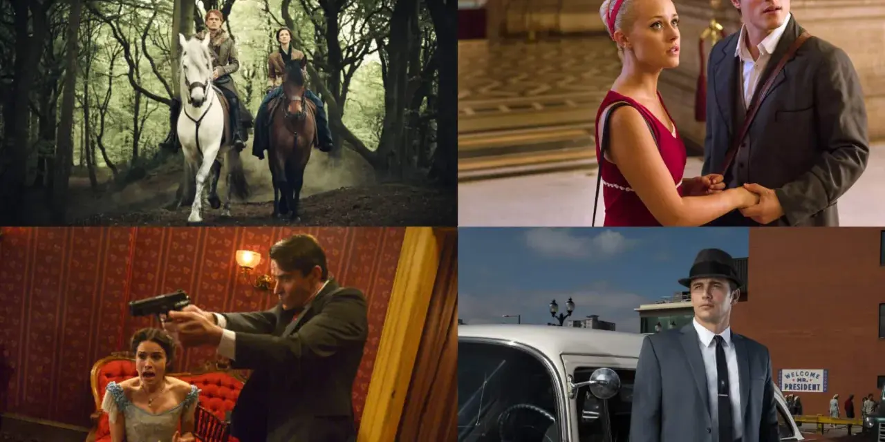 Cavalcate nella foresta, coppie innamorate, un uomo con la pistola e un presidente in arrivo: ecco alcune serie tv da vedere.