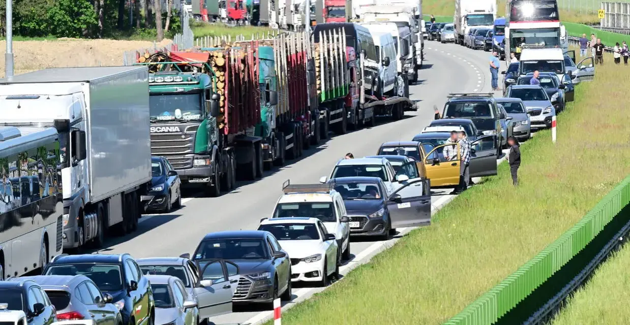 Czy są korki na autostradzie A1? Sprawdź aktualne utrudnienia!